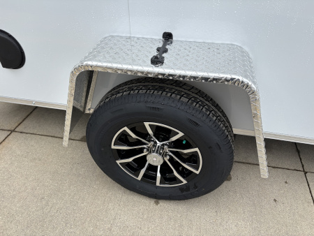 New 2026 Impact Trailers 6X12 QUAKE RAMP DOOR WHITE Cargo / Enclosed Trailer