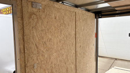 New 2026 Impact Trailers 6X12 QUAKE RAMP DOOR WHITE Cargo / Enclosed Trailer