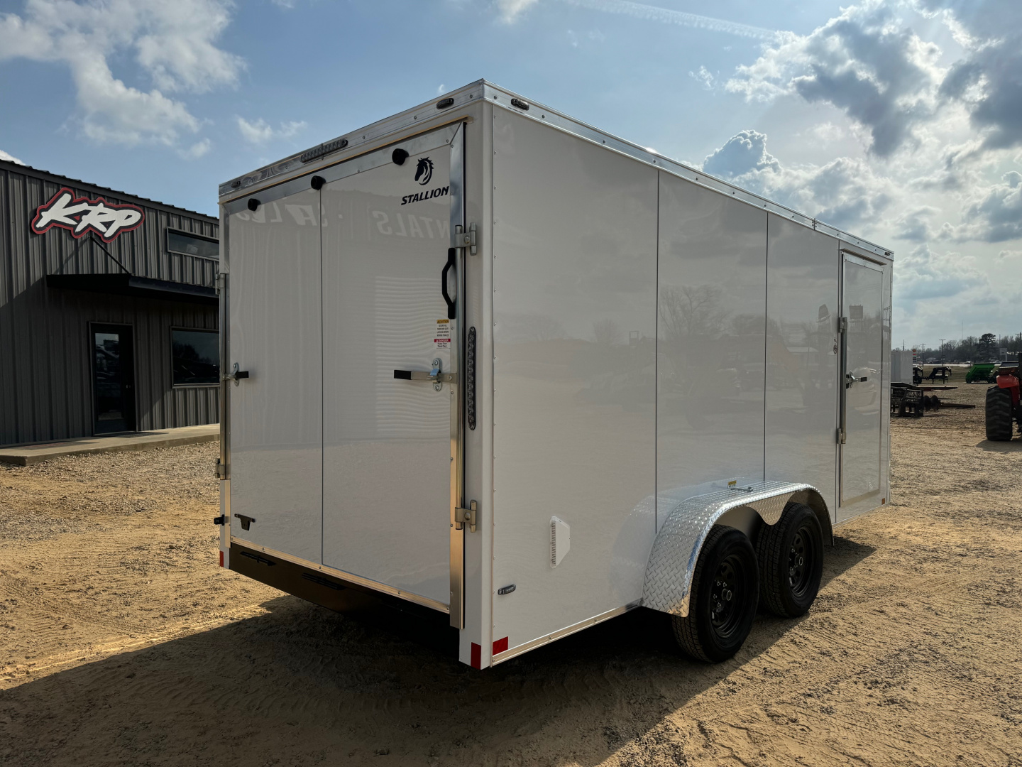 New 2026 Stallion Manufacturing LLC SM716TA2 Cargo / Enclosed Trailer