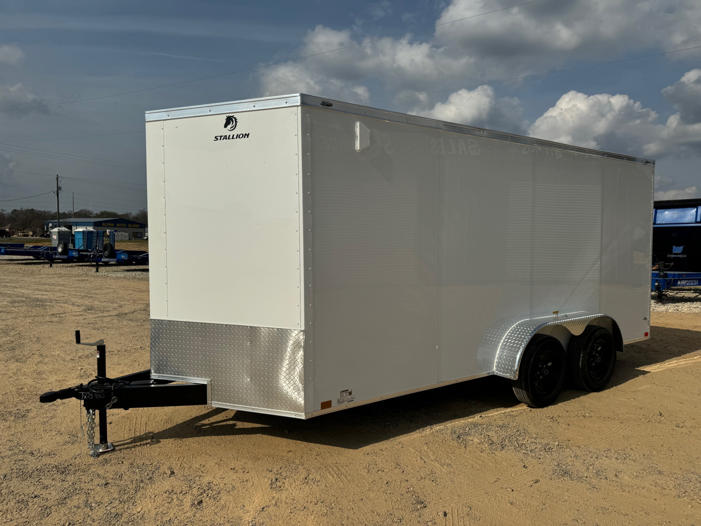 New 2026 Stallion Manufacturing LLC SM716TA2 Cargo / Enclosed Trailer