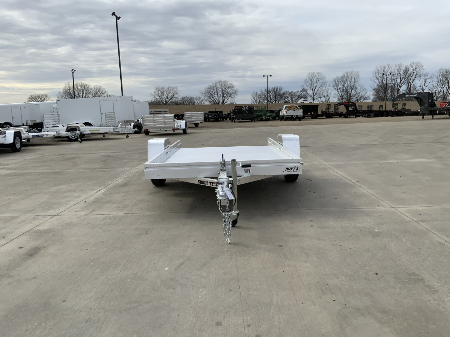 New 2027 Aluma 68 X 10H Utility Tilt Trailer