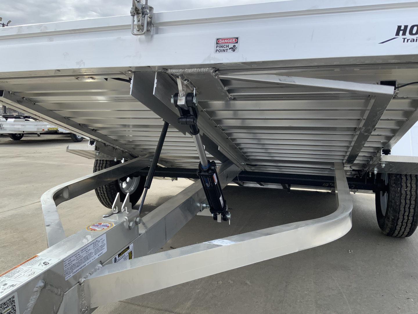 New 2027 Aluma 68 X 10H Utility Tilt Trailer