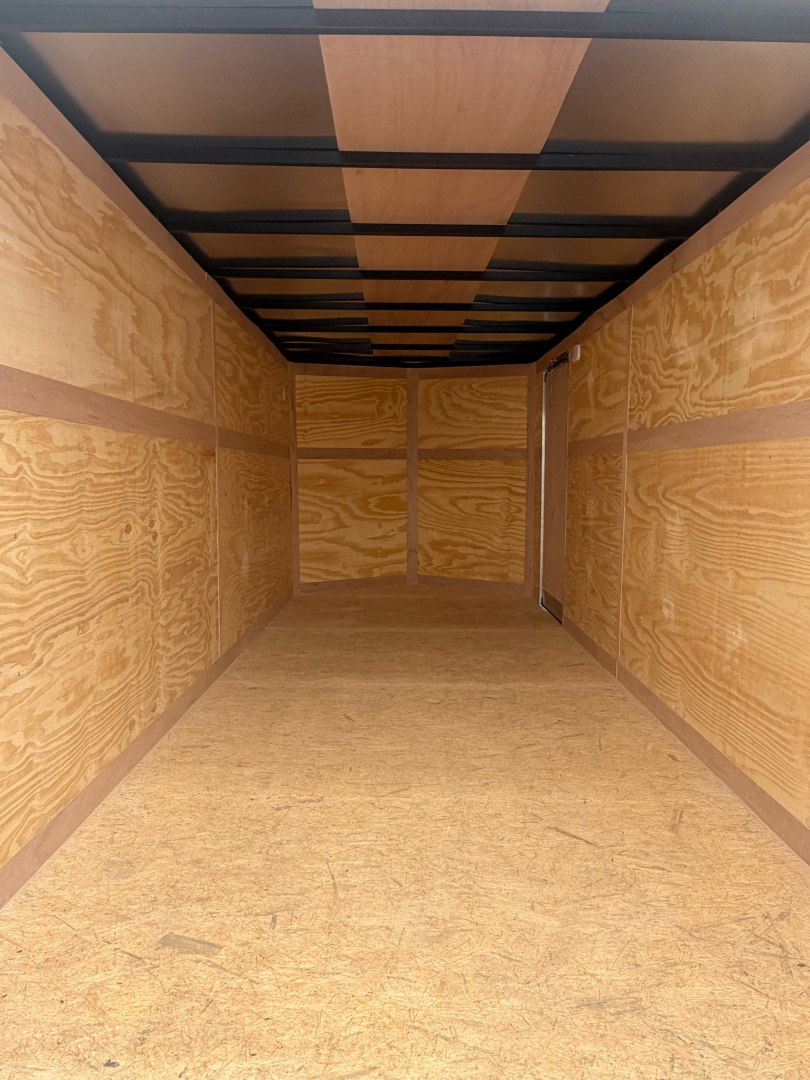 New 2026 7 x 16 Cross Enclosed Trailer with 6ftc6in interior Double Barn Doors