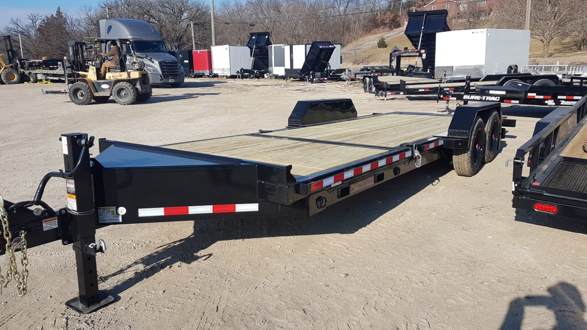 New 2026 MIDSOTA 16+6 Tilt Bed Equipment Trailer 17.6 K