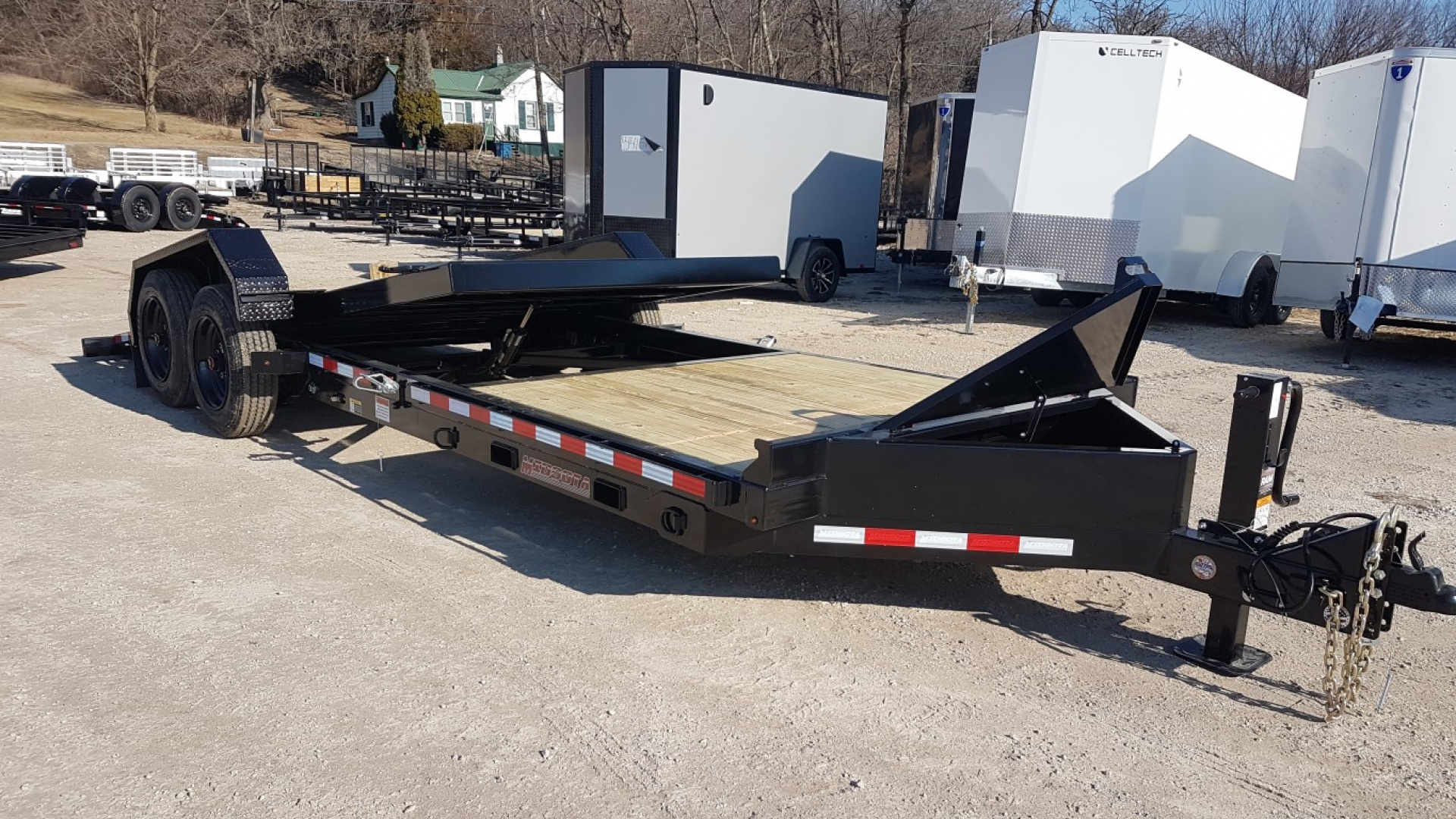 New 2026 MIDSOTA 16+6 Tilt Bed Equipment Trailer 17.6 K