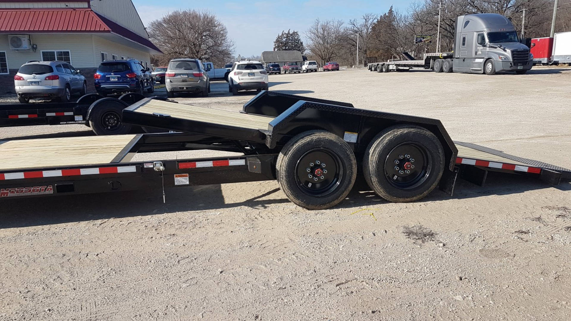 New 2026 MIDSOTA 16+6 Tilt Bed Equipment Trailer 17.6 K