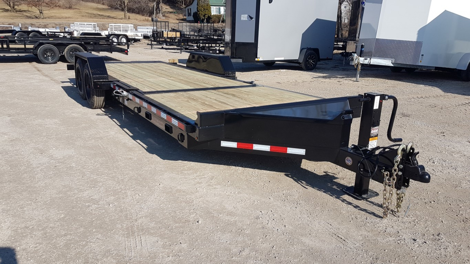 New 2026 MIDSOTA 16+6 Tilt Bed Equipment Trailer 17.6 K