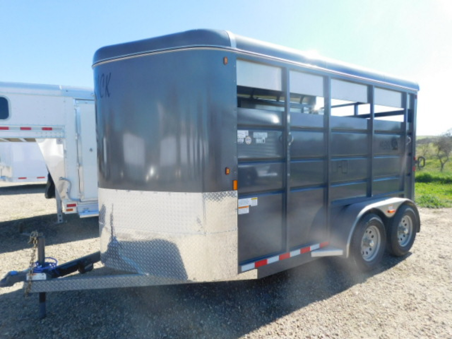New 2026 Maverick Trailers 14' Stock BP Stock Trailer