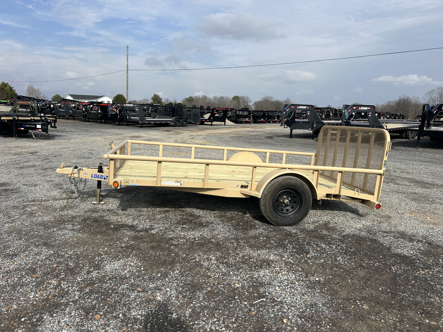 Used 2020 Load Trail 83"X12' Utility Trailer