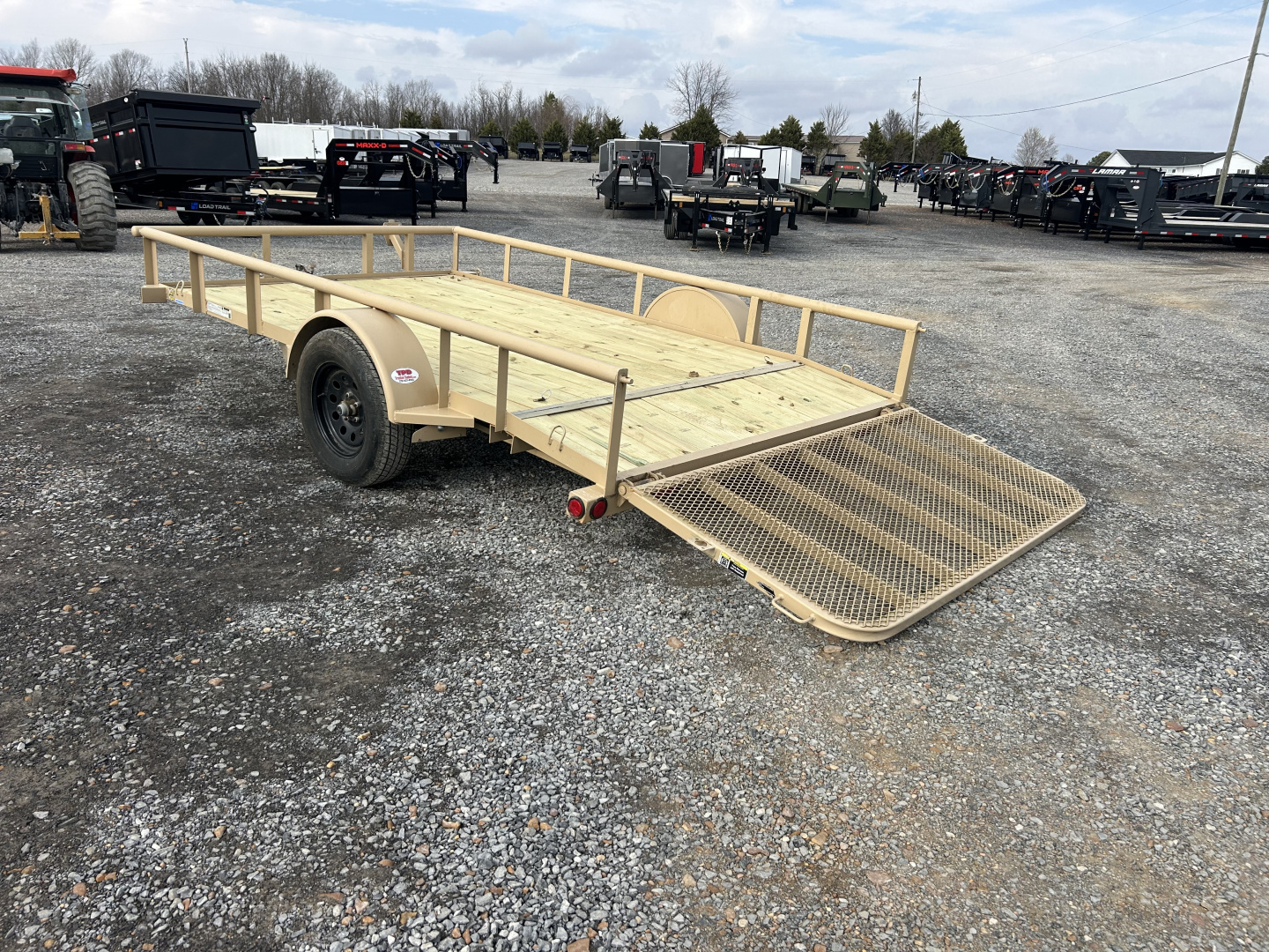 Used 2020 Load Trail 83"X12' Utility Trailer