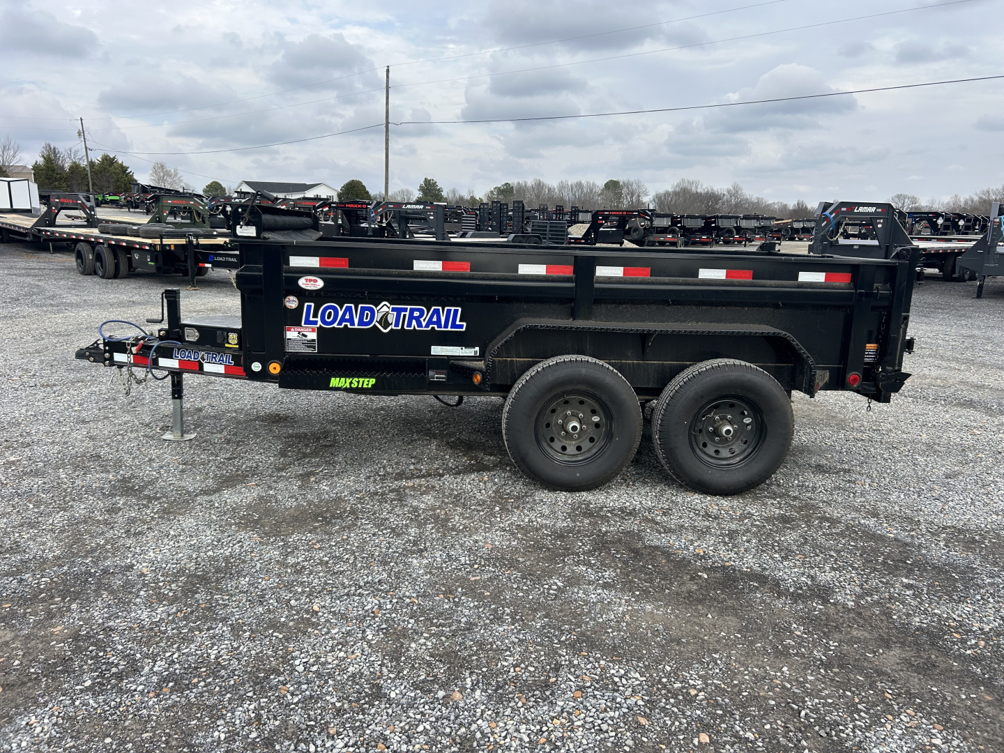 Used 2023 Load Trail 72" x 12' 10k Dump Trailer