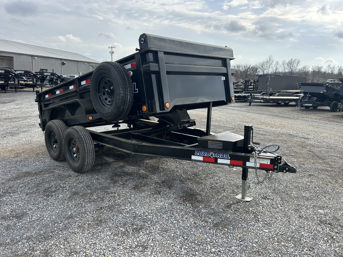 Used 2023 Load Trail 72" x 12' 10k Dump Trailer