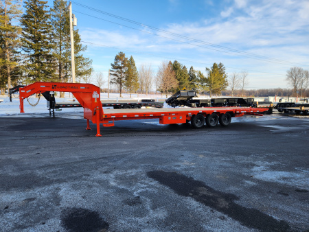 New 2026 Load Trail GL02 Goosneck Hyd Tail Equipment Trailer
