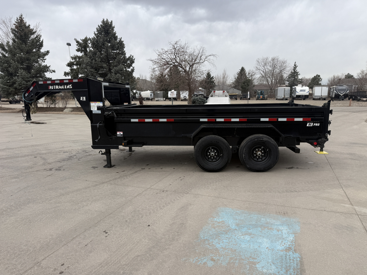 Used 2023 PJ Trailers 3D 232 Dump Trailer