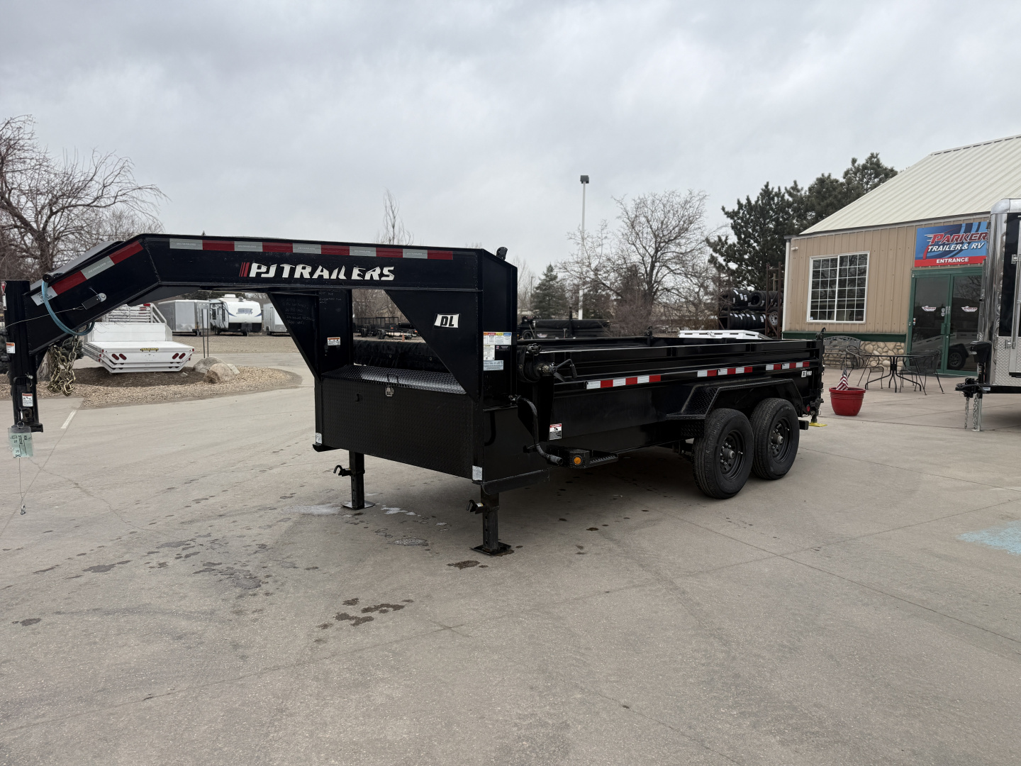 Used 2023 PJ Trailers 3D 232 Dump Trailer