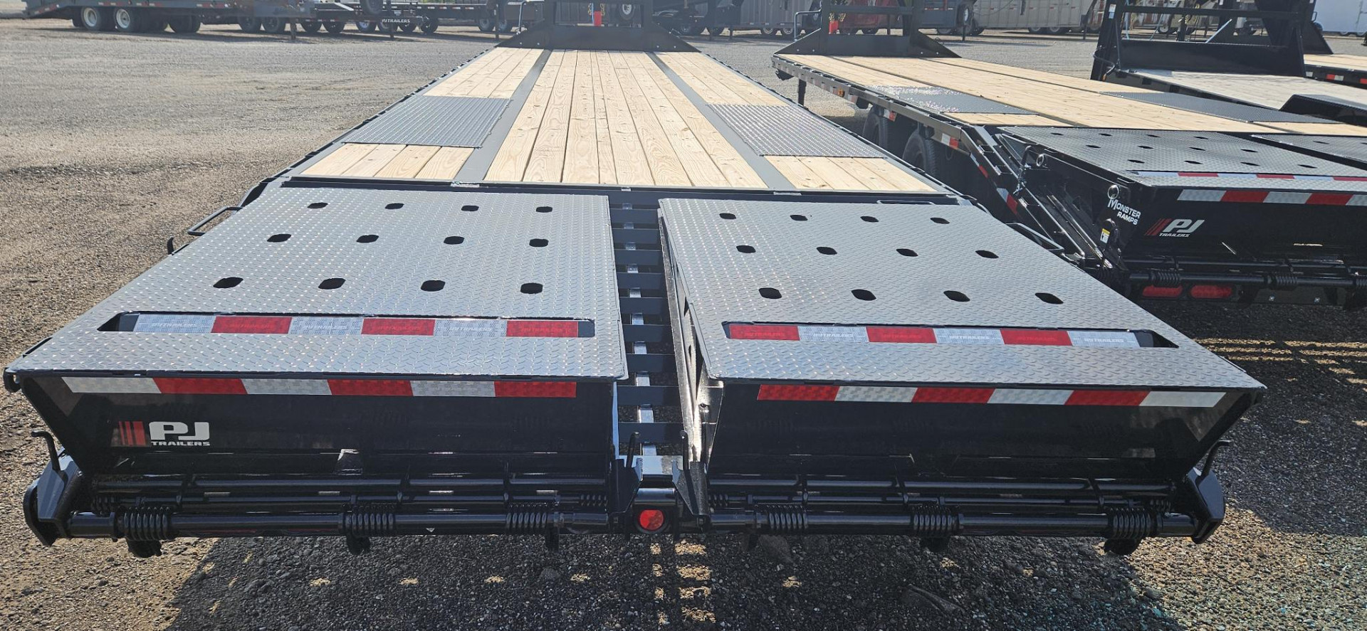 New 2026 PJ Trailers 102" x 34' Low-Pro Flatdeck with Duals 12K/14Ply Tires(LD) Flatbed Trailer