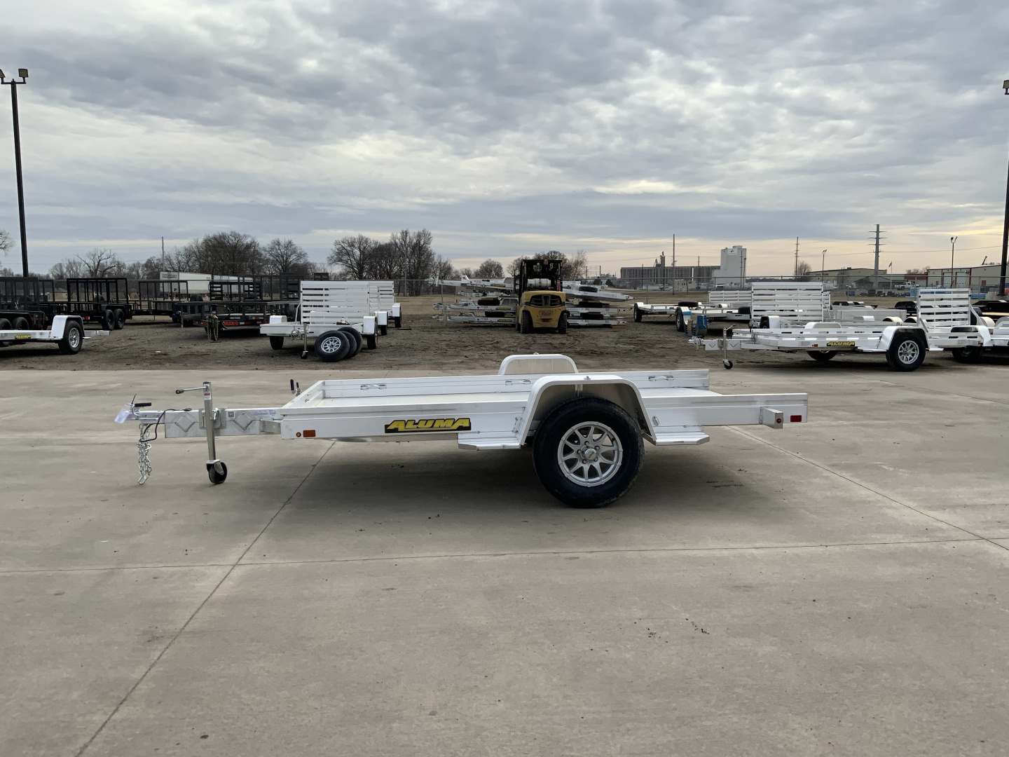New 2027 Aluma 68 X 10H- TILT-S Utility Trailer