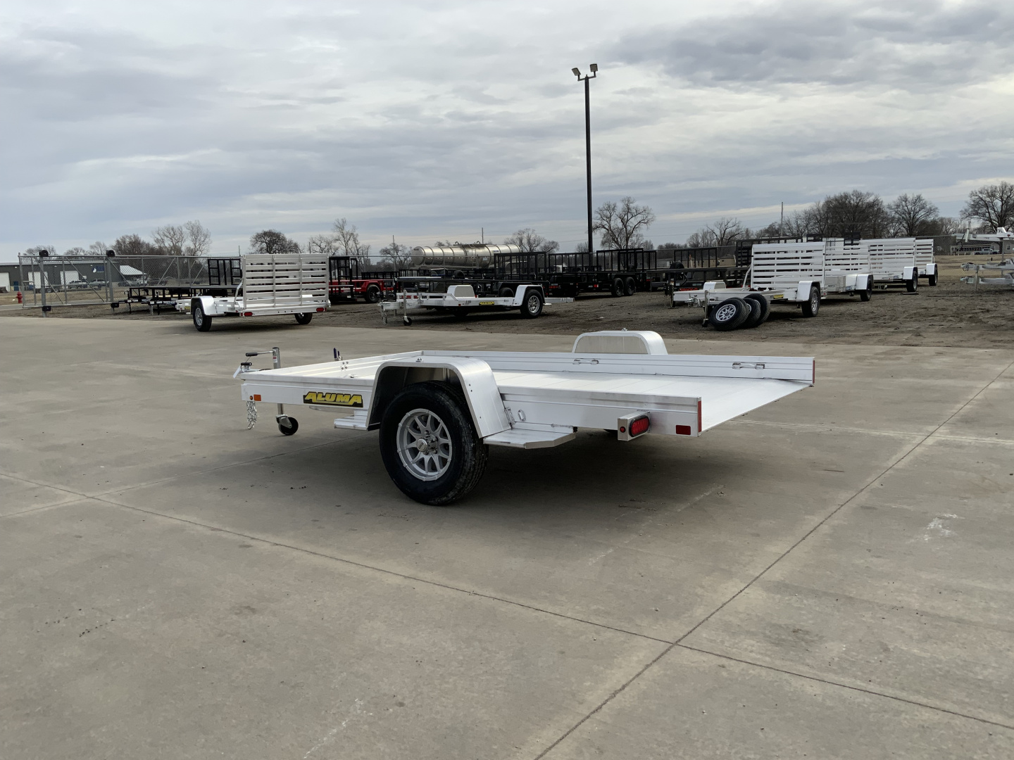 New 2027 Aluma 68 X 10H- TILT-S Utility Trailer