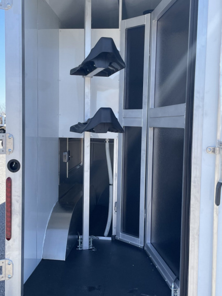 New 2026 Bison Trailers SV8209B-ALL ALUMINUM Horse Trailer