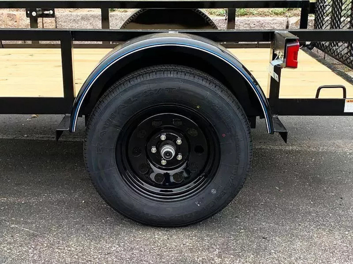 Open Utility New Top Quality Top Hat 60x8 Open Utility Trailer - Rear Ramp! for sale ...