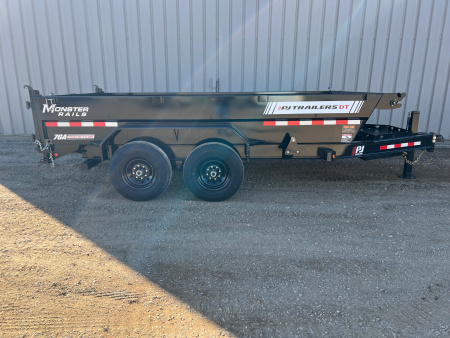 New 2026 PJ Trailers 14 DT Telescopic Dump Trailer