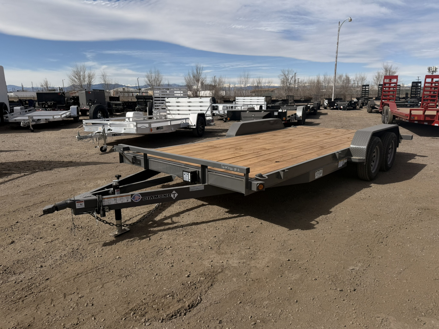 New 2026 Diamond T 7-18 Car Hauler 7K GVWR