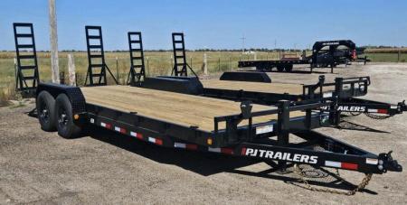 New 2026 PJ TRAILERS 22' x 6 in. Channel (CC) Equipment Trailer