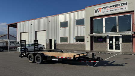 New 2026 Sure-Trac 7 X 18 Equipment Trailer 14K GVWR