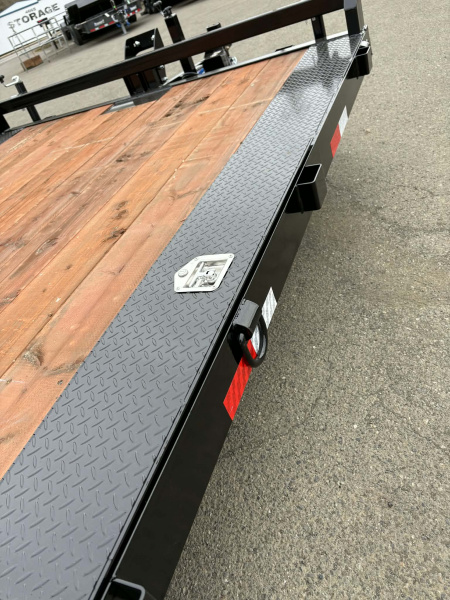 New CAR HAULER 2026 VERSATILE HD720 7X20 ROCK CRAWLER DRIVE OVER FENDERS 10,000 GVWR TRAILER BLACK