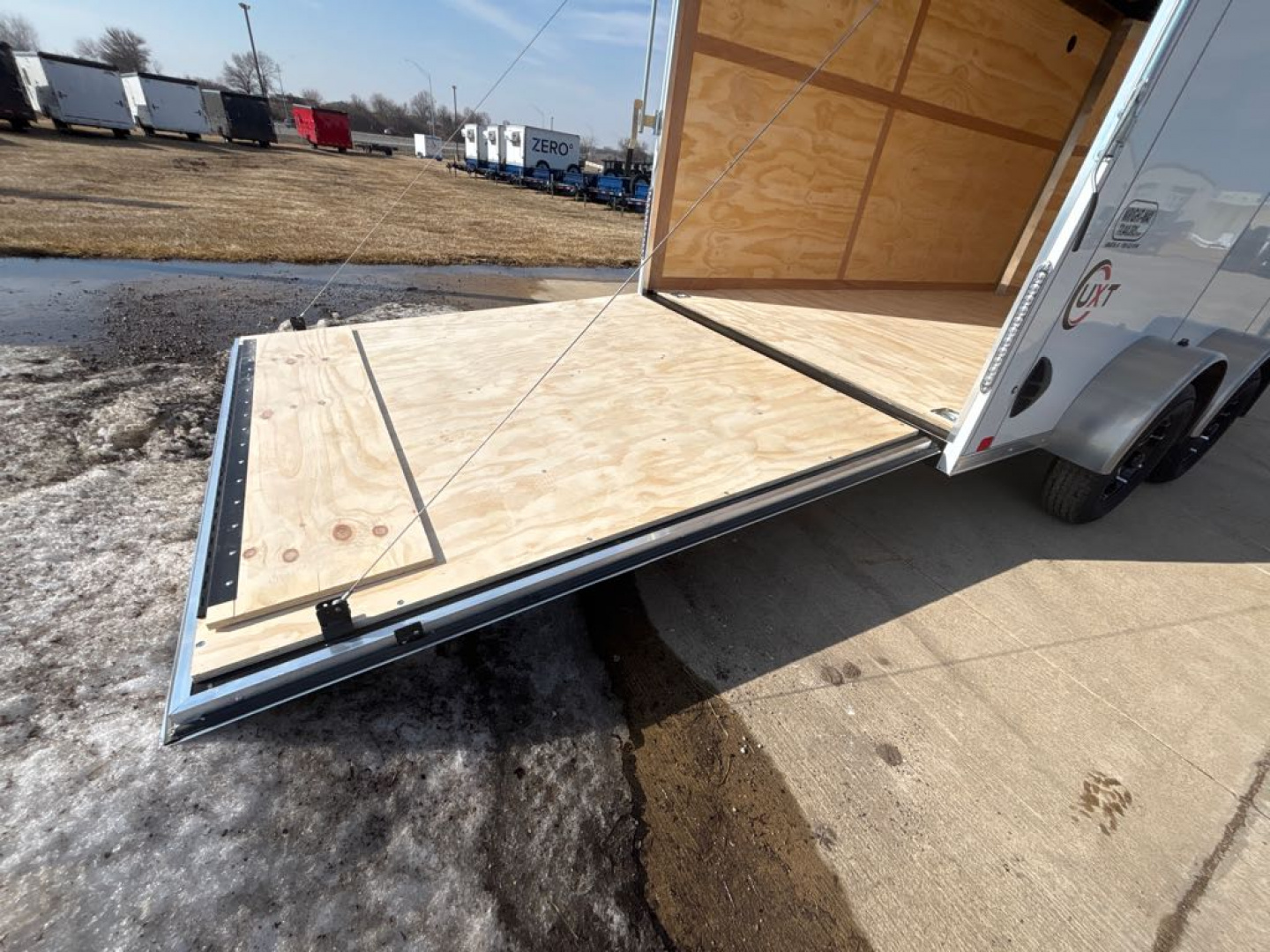 New 2026 United Trailers UJ-714TA35-8.5 Cargo / Enclosed Trailer