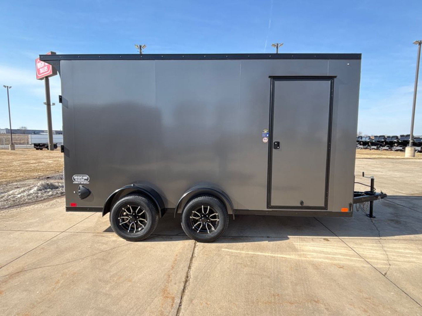 New 2026 United Trailers UJ-714TA35-8.5 Cargo / Enclosed Trailer