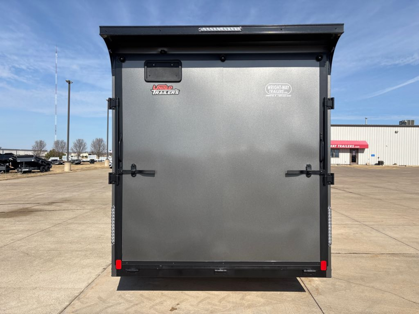 New 2026 United Trailers UJ-714TA35-8.5 Cargo / Enclosed Trailer