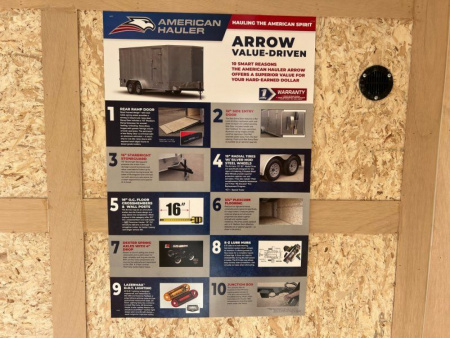 New 2026 American Hauler AR612T2-D Cargo / Enclosed Trailer