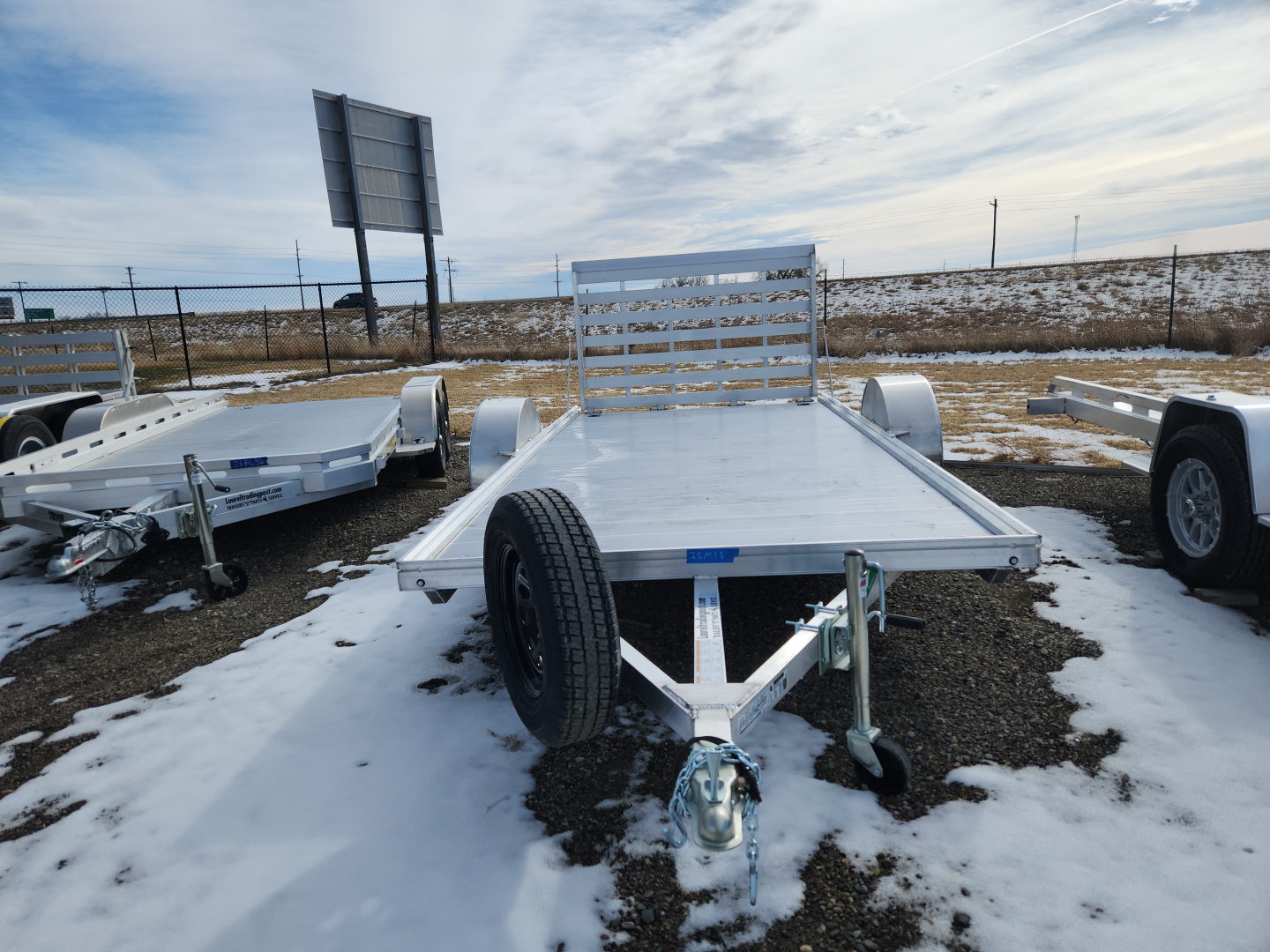 New 2026 Mission MU 14' AR OPEN Utility Trailer