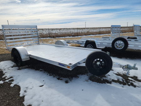 New 2026 Mission MU 14' AR OPEN Utility Trailer