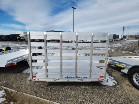 New 2026 Mission MU 14' AR OPEN Utility Trailer