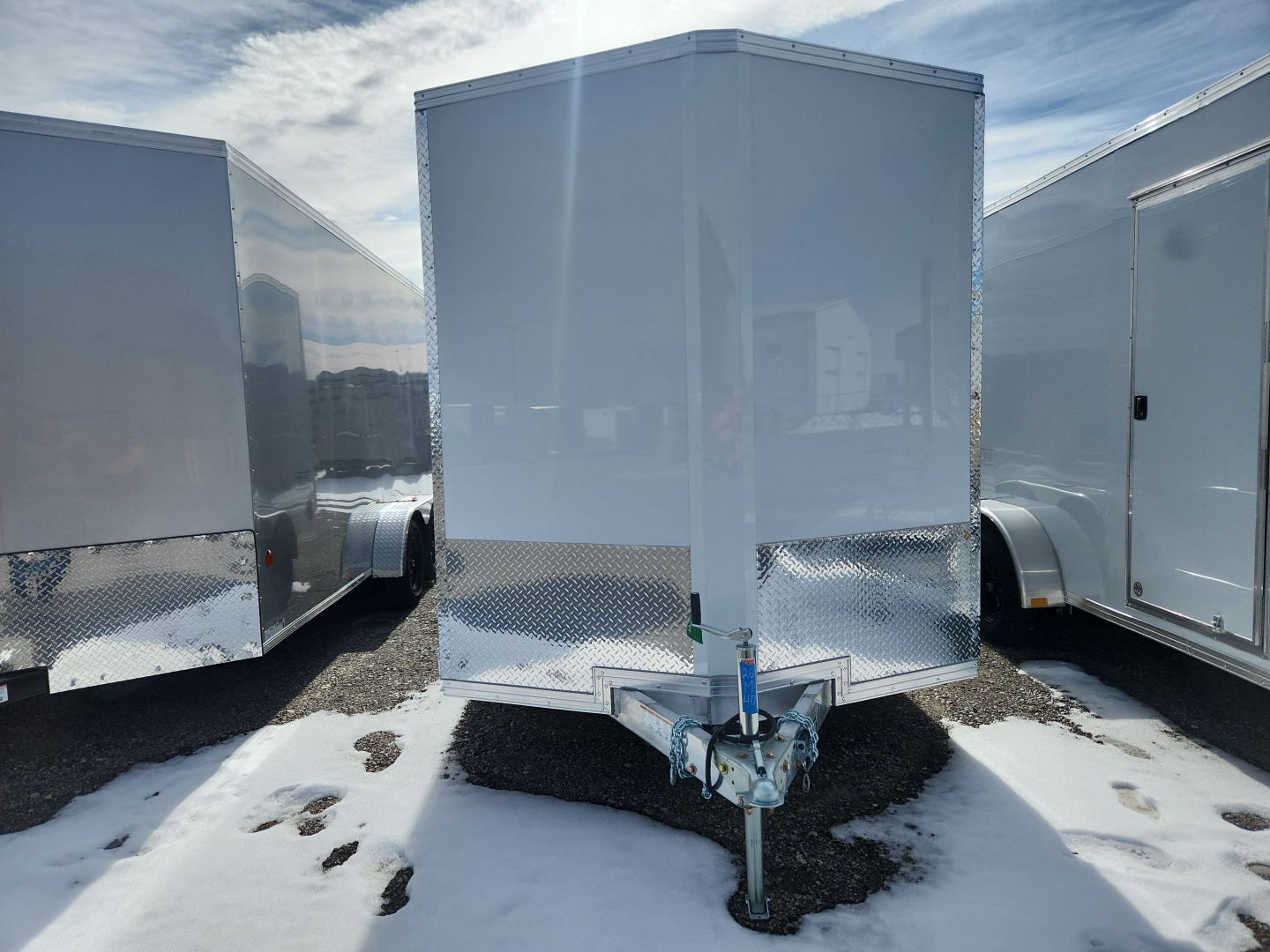New 2026 ALCOM 7 X 16 XLT PRO SERIES WITH RAMP Cargo / Enclosed Trailer