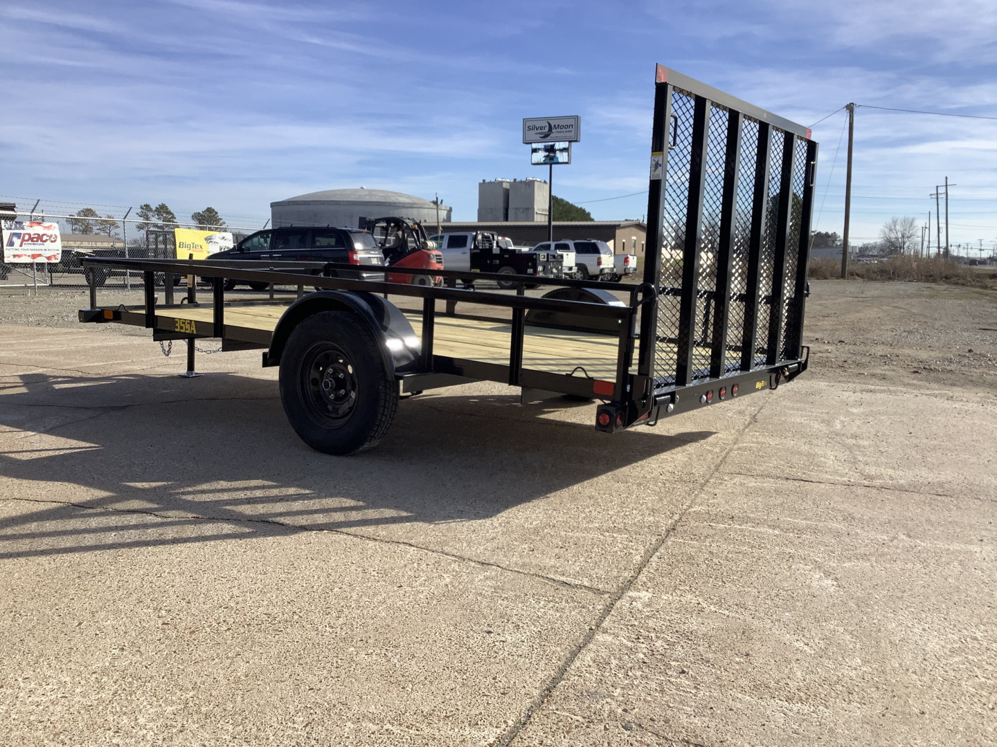 New 2026 Big Tex Trailers 35SA-12 77x12 (2.99K) Single Axle Utility Trailer