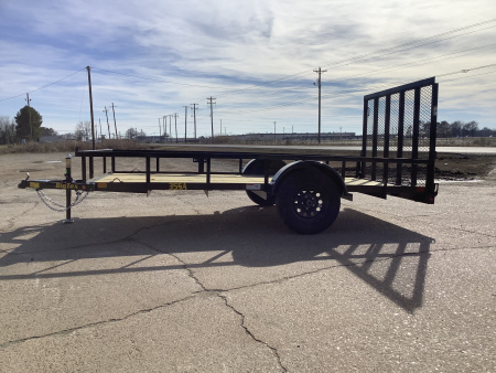 New 2026 Big Tex Trailers 35SA-12 77x12 (2.99K) Single Axle Utility Trailer