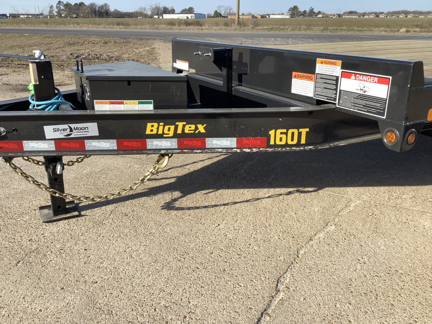 New 2026 Big Tex Trailers 16OT-24 102x24 (17.5K) Hydraulic Tilt Equipment Trailer