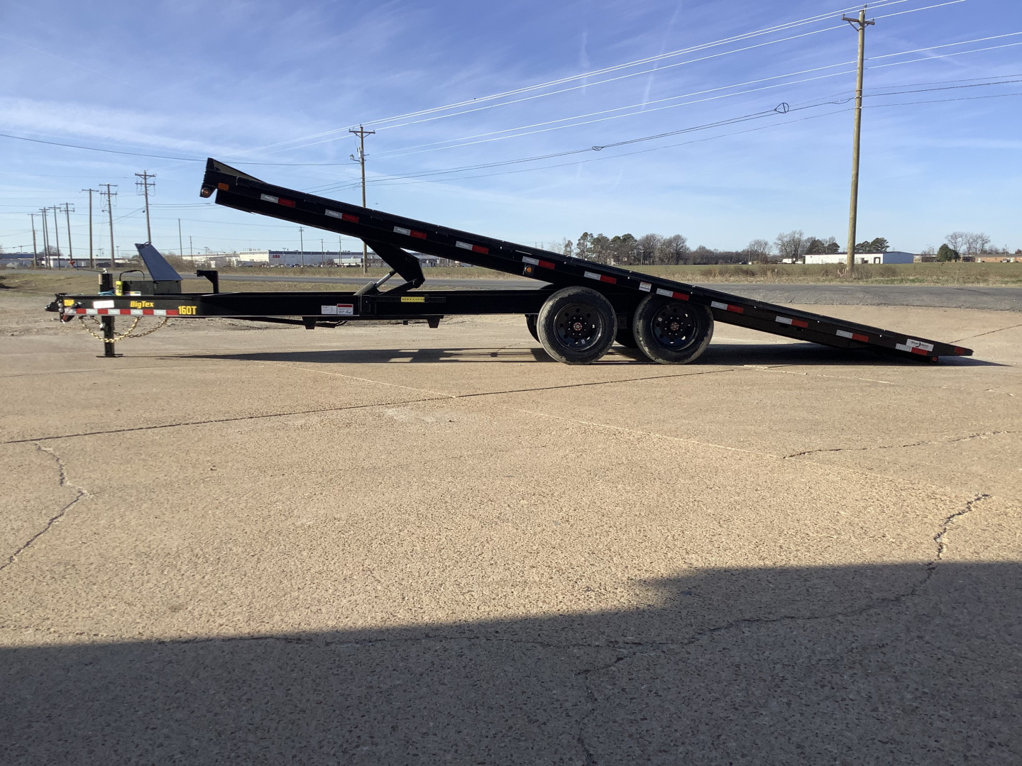 New 2026 Big Tex Trailers 16OT-24 102x24 (17.5K) Hydraulic Tilt Equipment Trailer