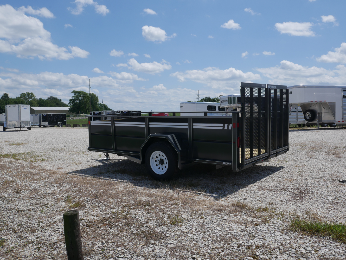 New 2026 CornPro UT-12 LS Utility Trailer