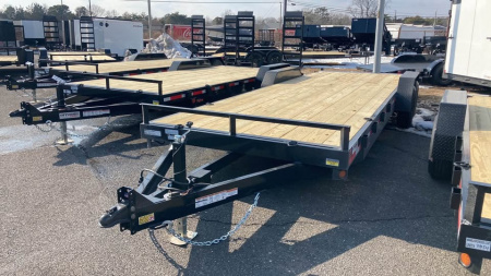 New 2026 Quality Steel and Aluminum 24' Equipment Trailer