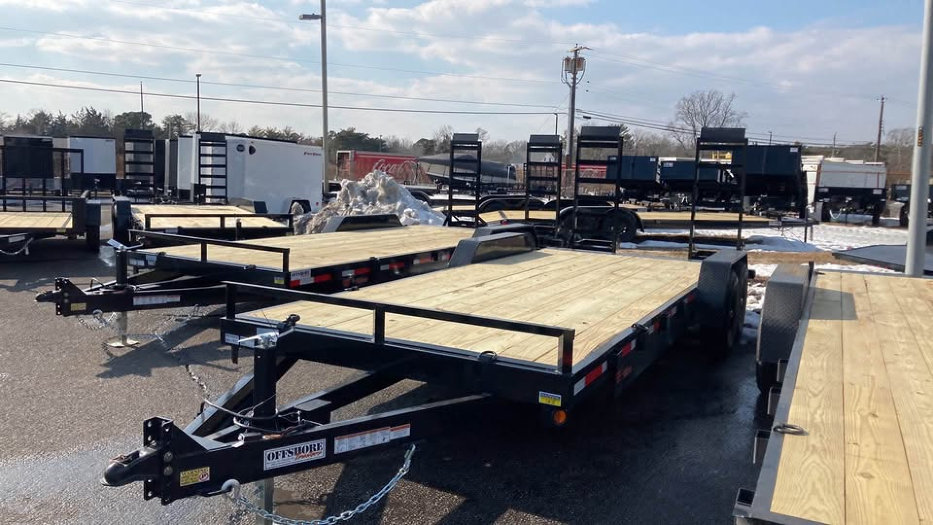 New 2026 Quality Steel and Aluminum 20 Equipment Trailer