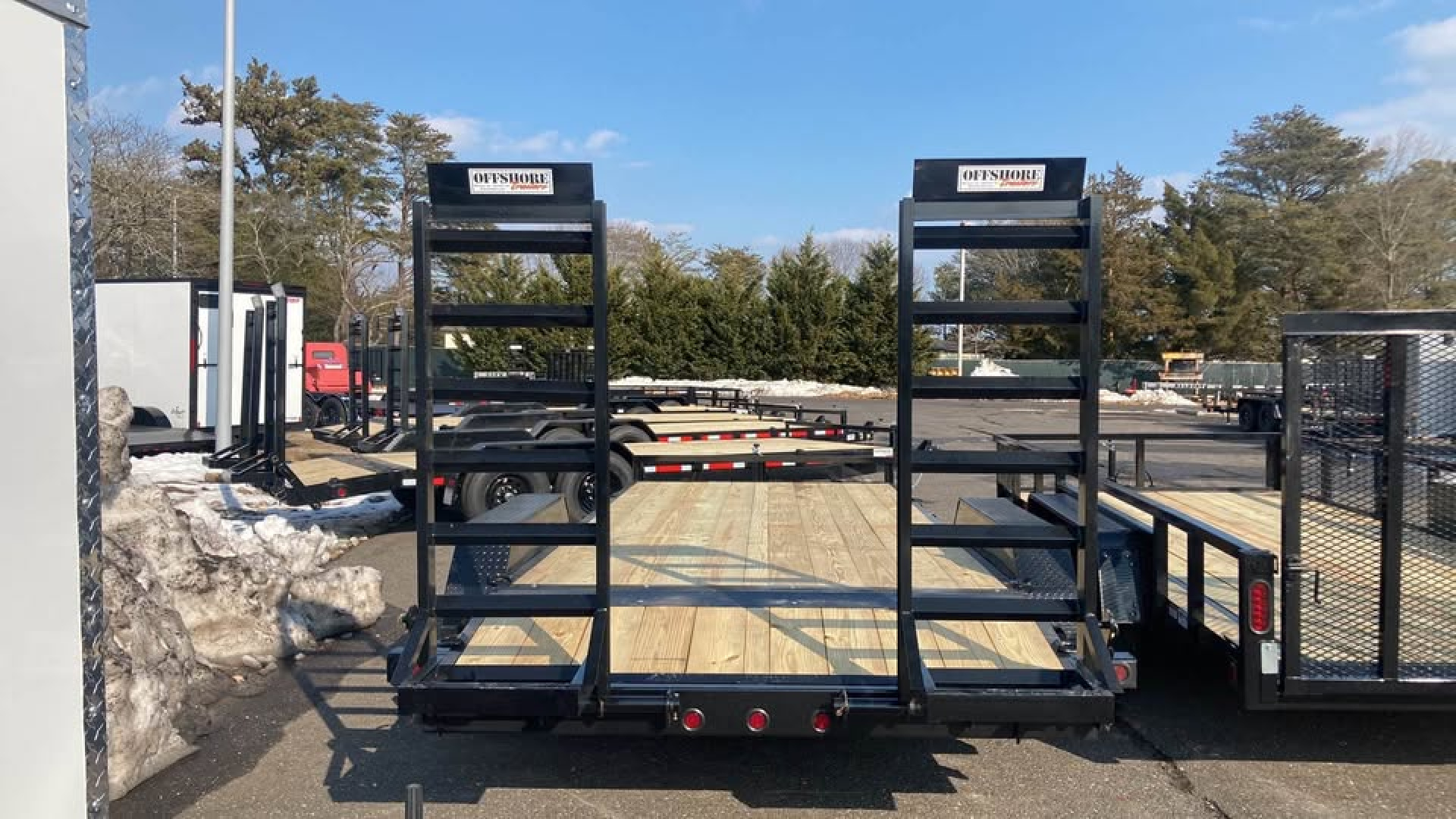 New 2026 Quality Steel and Aluminum 18' Equipment Trailer