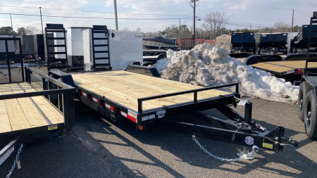 New 2026 Quality Steel and Aluminum 18' Equipment Trailer