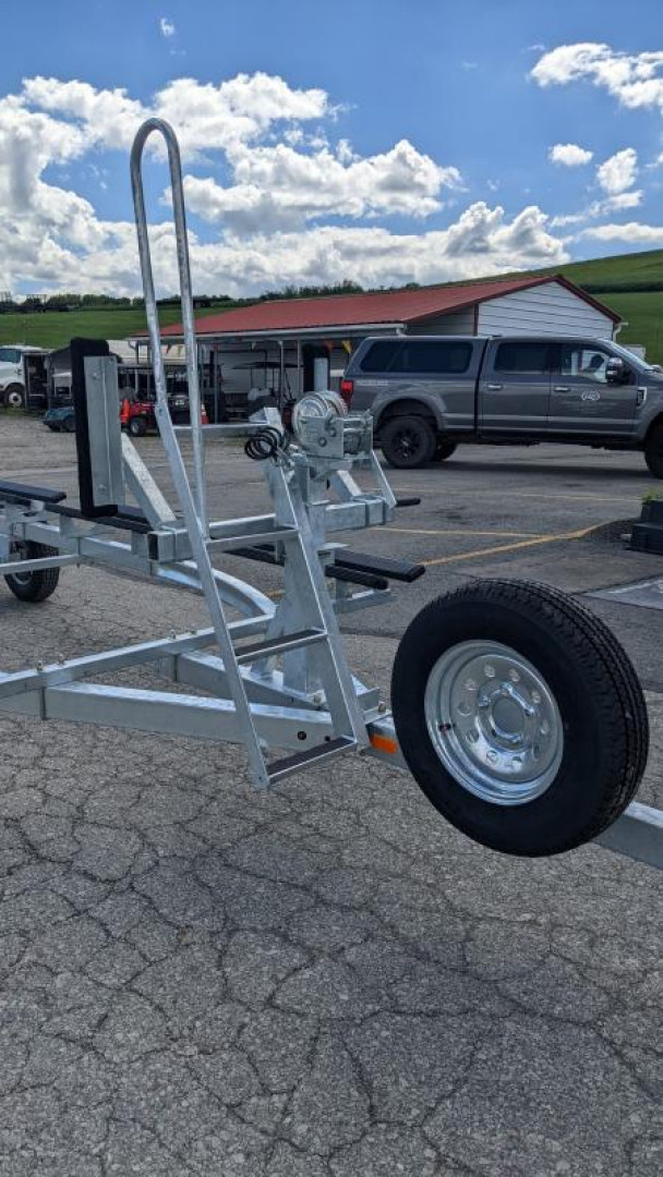New 2026 Load Rite 22' to 24' Pontoon Boat Trailer w/ Mounted Spare