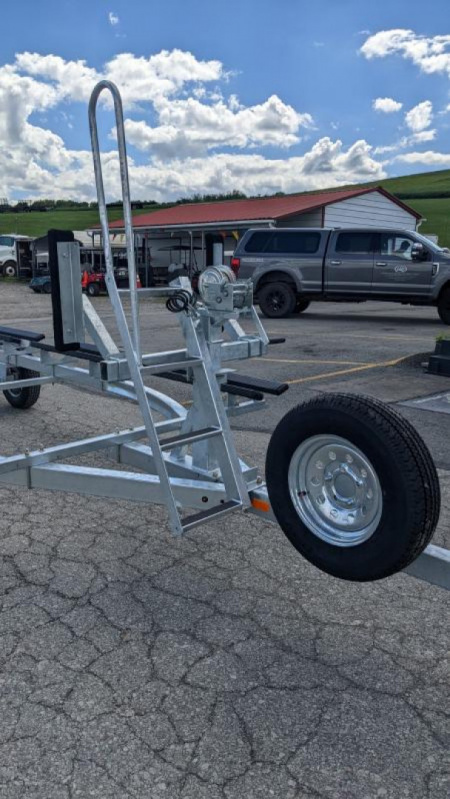 New 2026 Load Rite 22' to 24' Pontoon Boat Trailer w/ Mounted Spare
