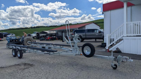 New 2026 Load Rite 22' to 24' Pontoon Boat Trailer w/ Mounted Spare