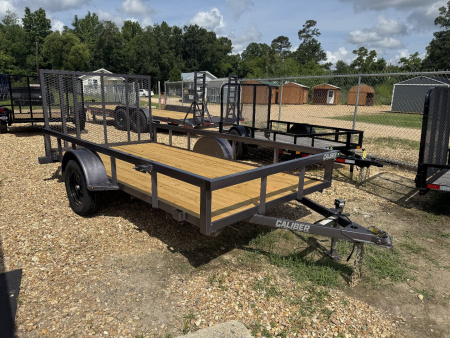New 2026 Caliber Trailer Mfg 6x12 HD Utility Trailer